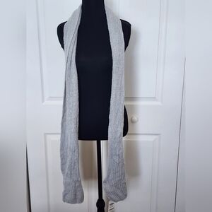 Style & Co. Gray Knit Scarf